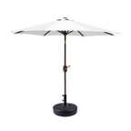 Holme 9-foot Patio Umbrella and Base Stand