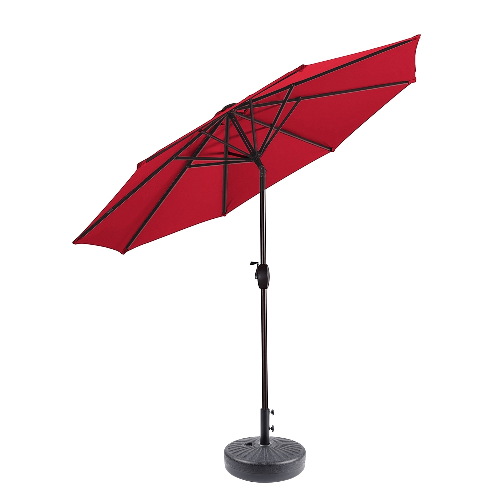 Holme 9-foot Patio Umbrella and Base Stand