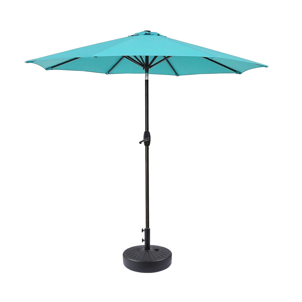 Holme 9-foot Patio Umbrella and Base Stand