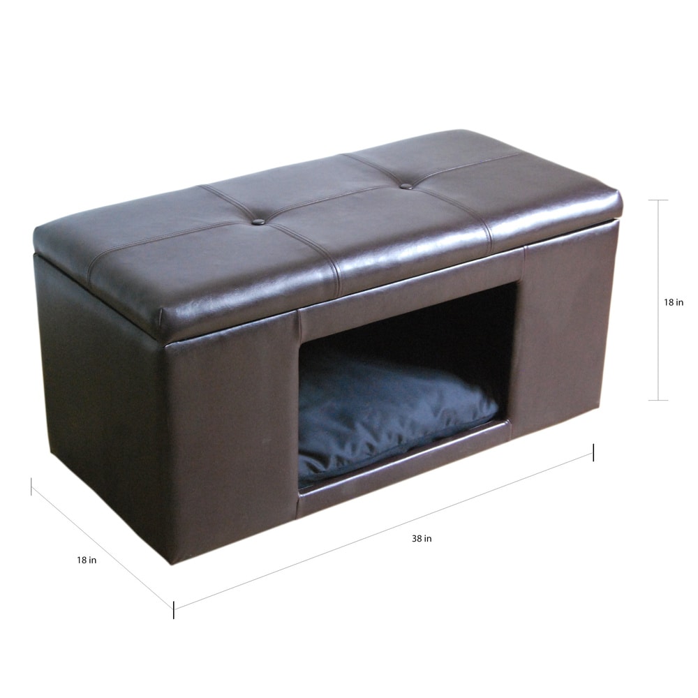 HomePop Pet Bed Bench