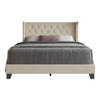 Homer Tufted Upholstered Panel Bed
