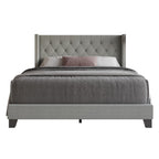 Homer Tufted Upholstered Panel Bed
