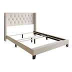 Homer Tufted Upholstered Panel Bed