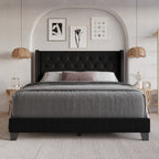 Homer Tufted Upholstered Panel Bed