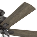 Hunter 52 Canyon Ridge Indoor / Outdoor Ceiling Fan LED Light, Handheld Remote - Farmhouse, Rustic, Industrial