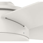 Hunter 52 Shorebreak WeatherMax Indoor / Outdoor Ceiling Fan w/ Wall Control - Extreme Weather, Salt & Corrosion-Resistant