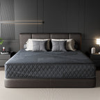 SweDrea Plush Hybrid Memory Foam 8/12 in.Cooling Breathable Mattress with CertiPUR-US, SGS and OEKO-TEX