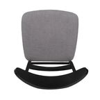 Abrielle Mid-Century Modern Upholstered Rubberwood Dining Chair (Set of 2) by Christopher Knight Home