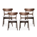 Idalia Mid-century Modern Dining Chairs (Set of 4) by Christopher Knight Home