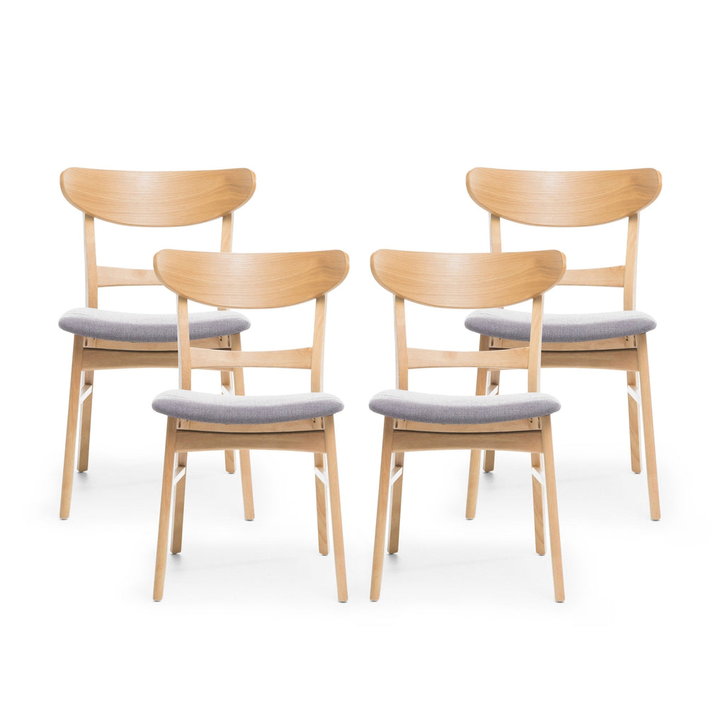 Idalia Mid-century Modern Dining Chairs (Set of 4) by Christopher Knight Home