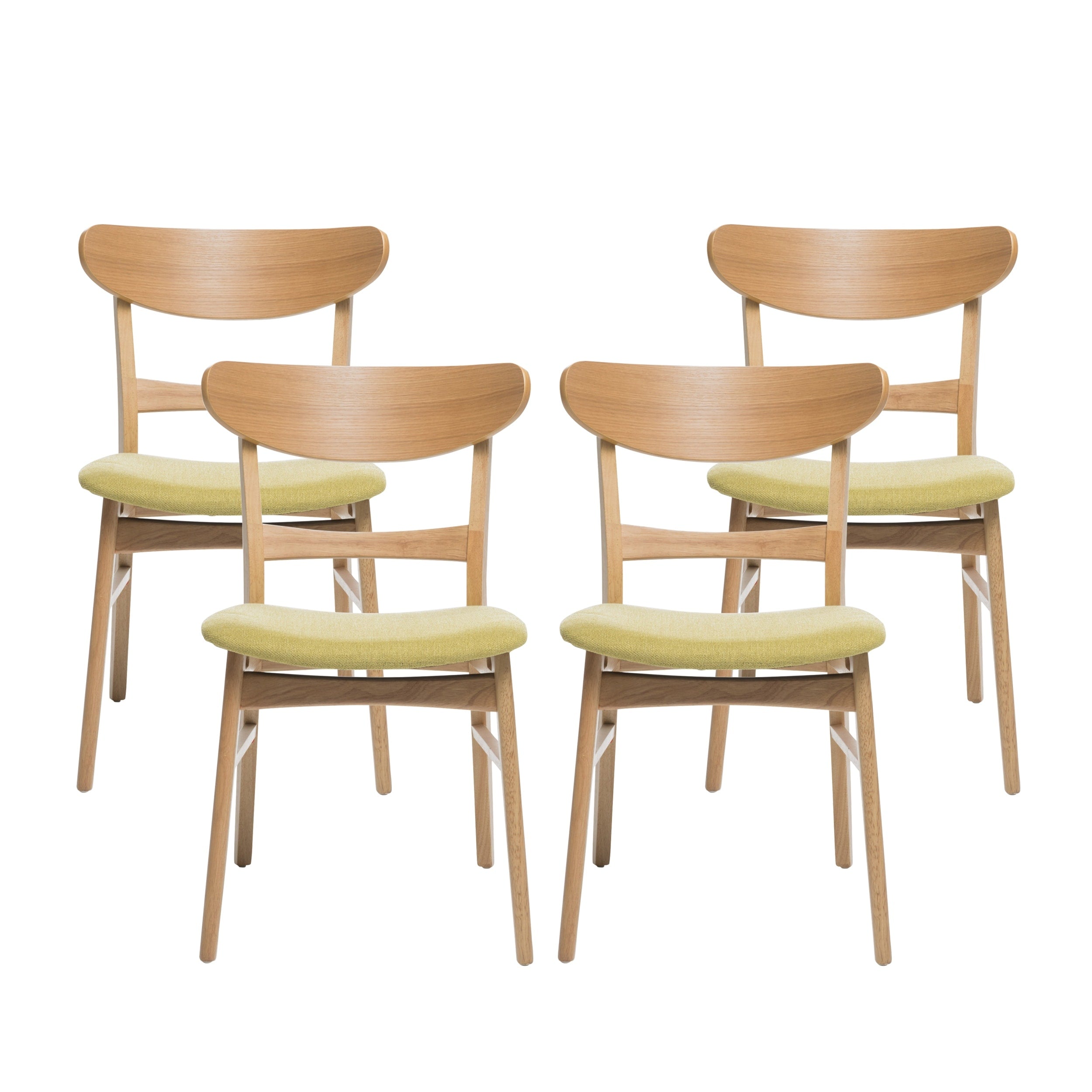 Idalia Mid-century Modern Dining Chairs (Set of 4) by Christopher Knight Home