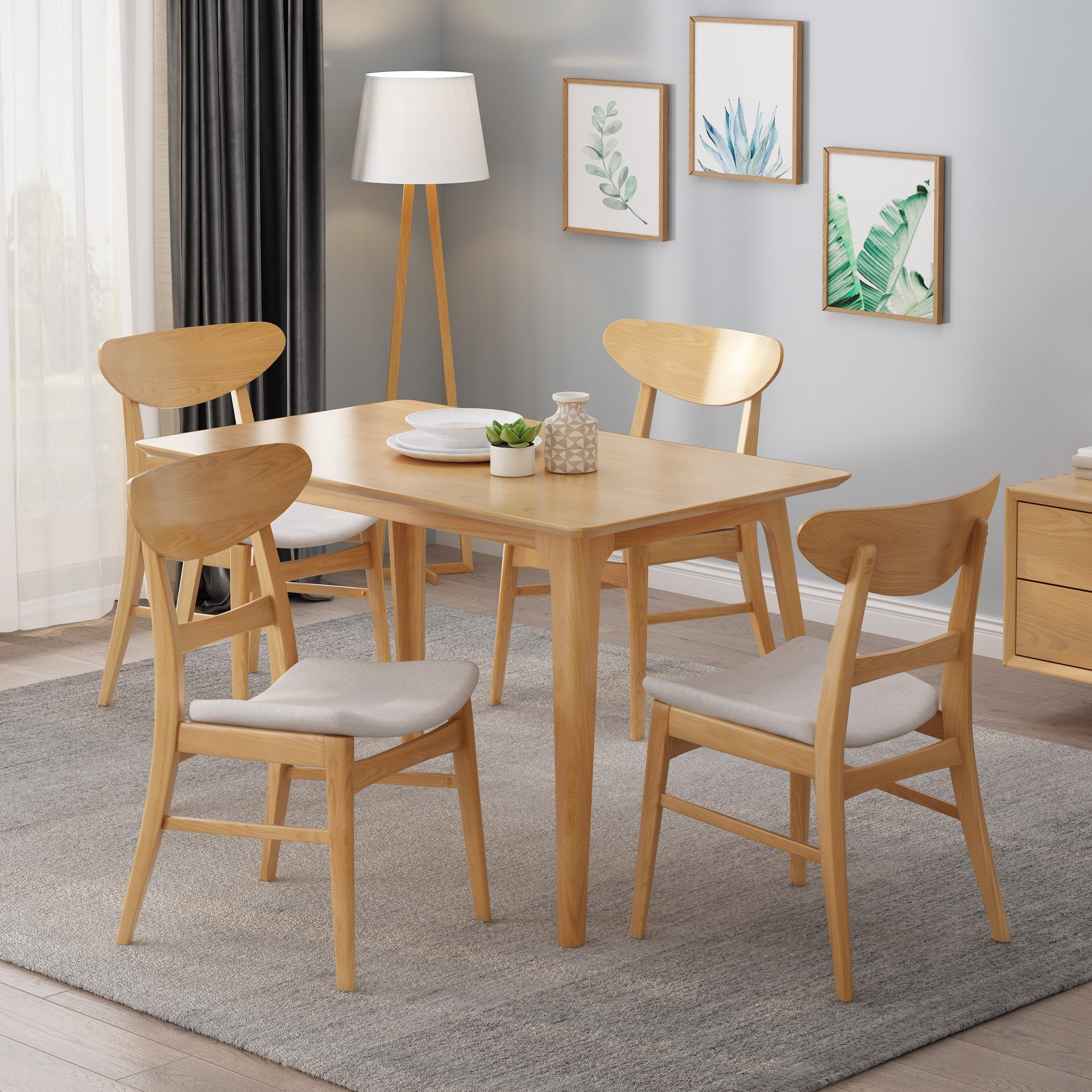 Idalia Mid-century Modern Dining Chairs (Set of 4) by Christopher Knight Home