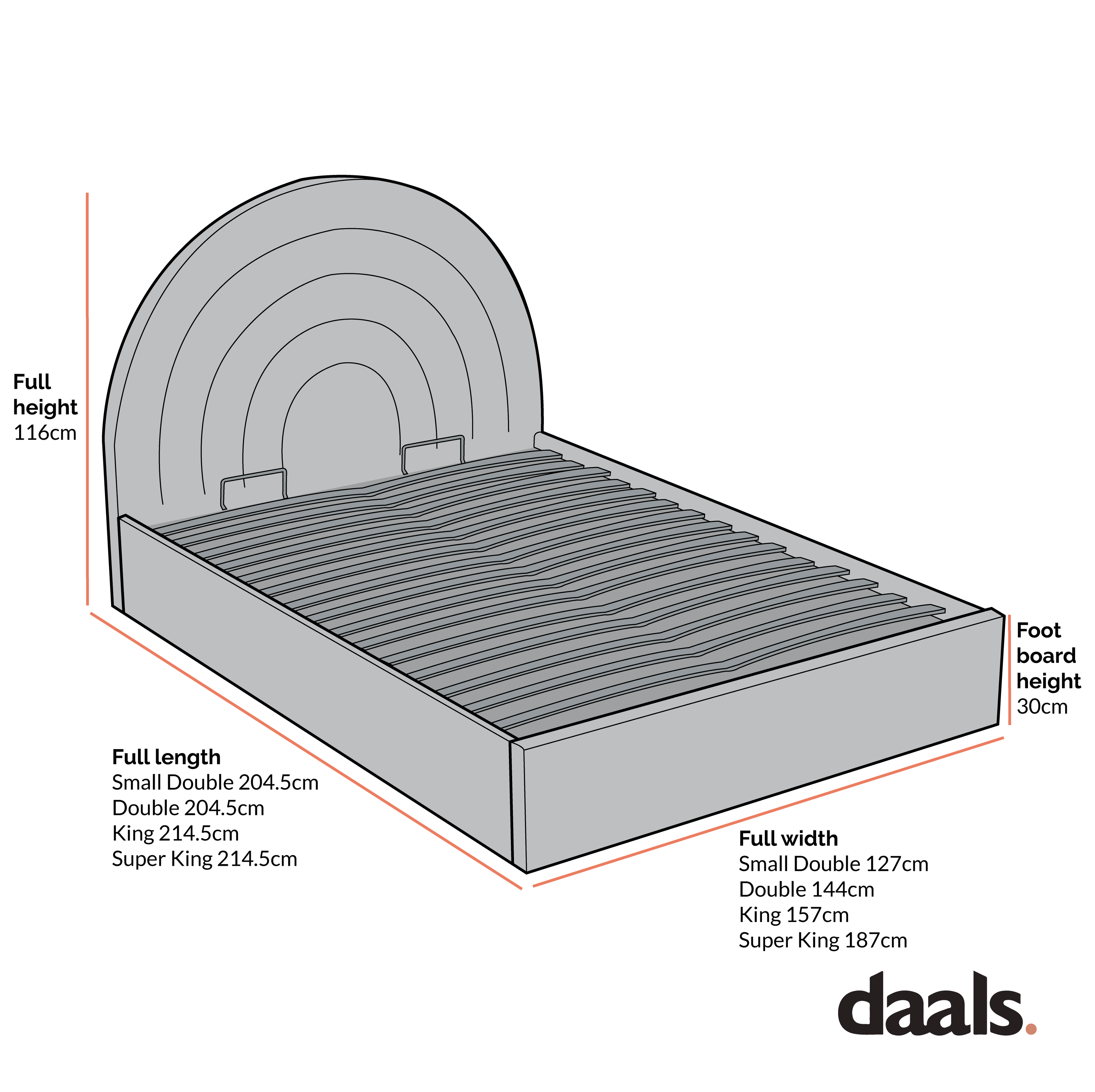 Archer Grey Boucle Ottoman Storage Bed