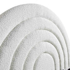 Archer White Boucle Ottoman Storage Bed