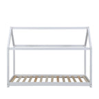 Bethwin Solid Wood Kid's House Bed in White