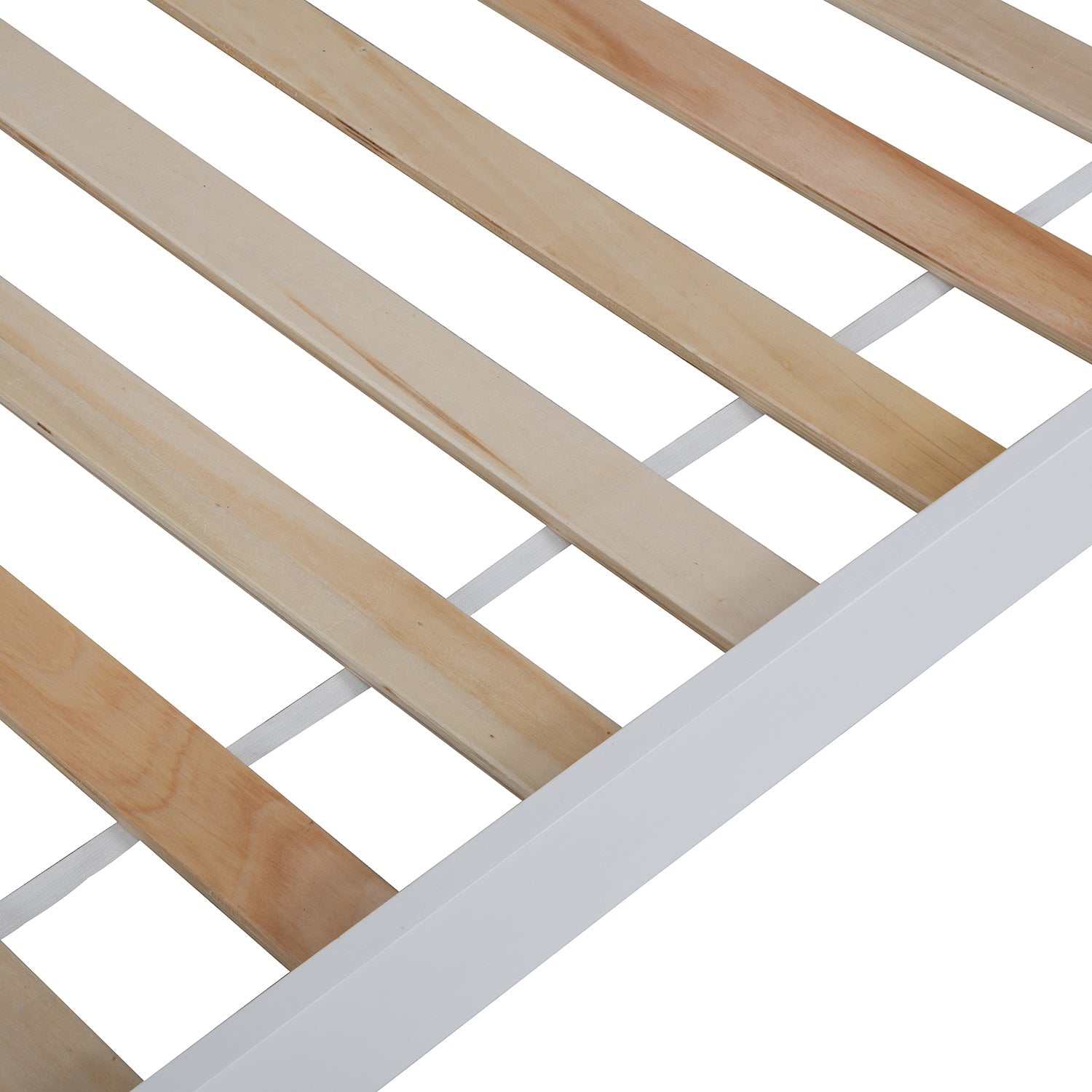 Bethwin Solid Wood Kid's House Bed in White