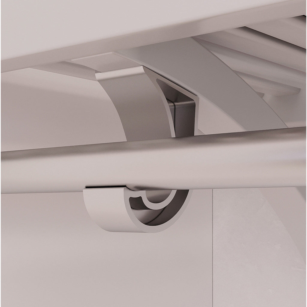 John Louis Home Solid Wood Reach-In Closet System White