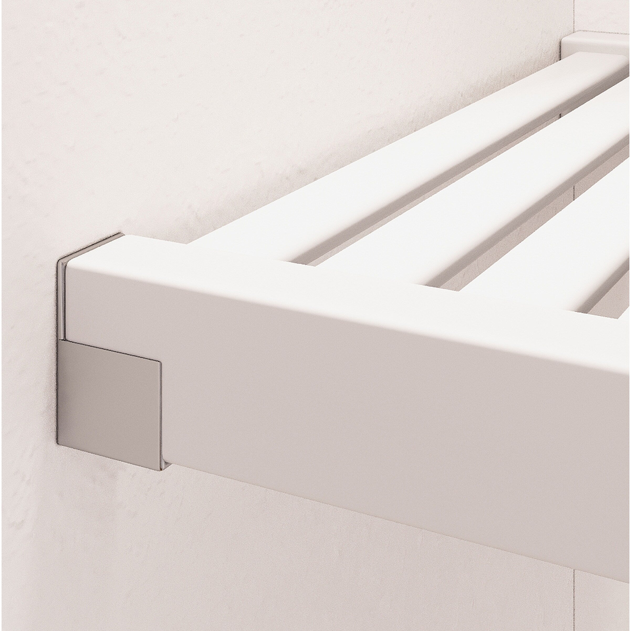 John Louis Home Solid Wood Reach-In Closet System White