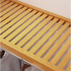 John Louis Home Solid Wood Reach-In Simplicity Closet System Honey Maple