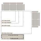 Atlan Cream & Black Handwoven Wool Runner