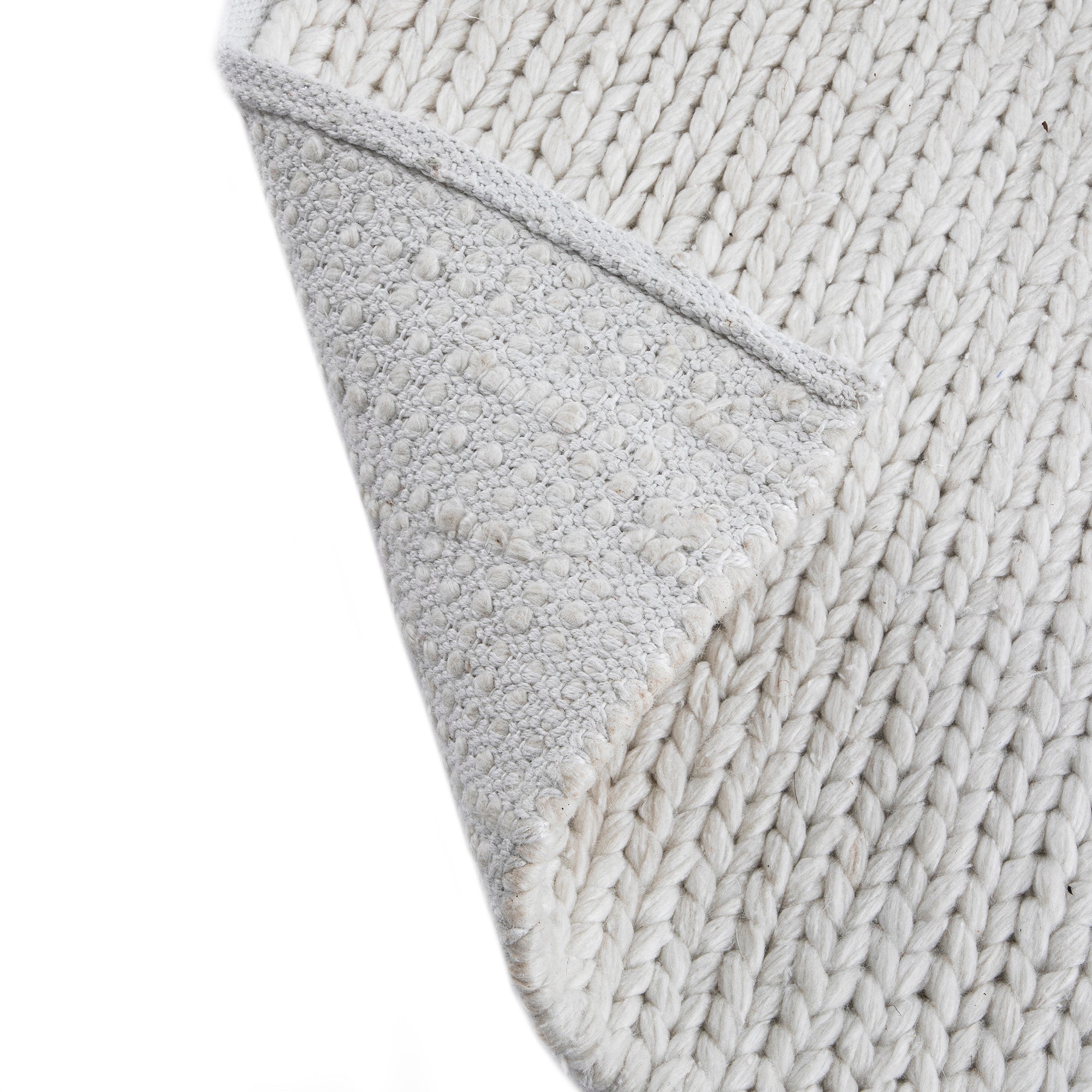 Aurora Cream Outdoor Hand Braided PET Rug