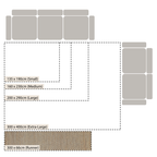 Cambria Wool and Jute Handwoven Patterned Runner