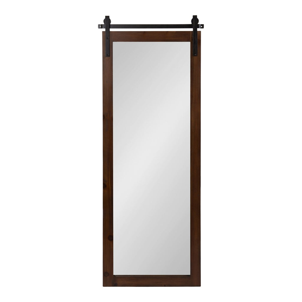 Kate and Laurel Cates Rustic Rectangular Wall Mirror