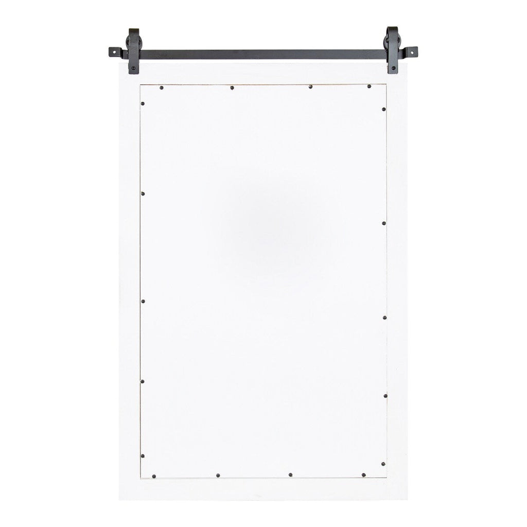 Kate and Laurel Cates Rustic Rectangular Wall Mirror