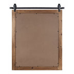 Kate and Laurel Cates Rustic Rectangular Wall Mirror