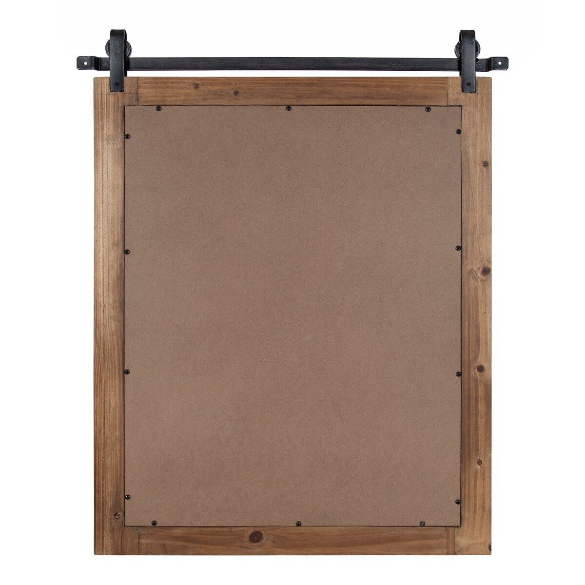 Kate and Laurel Cates Rustic Rectangular Wall Mirror