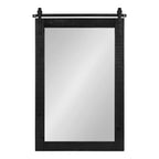 Kate and Laurel Cates Rustic Rectangular Wall Mirror