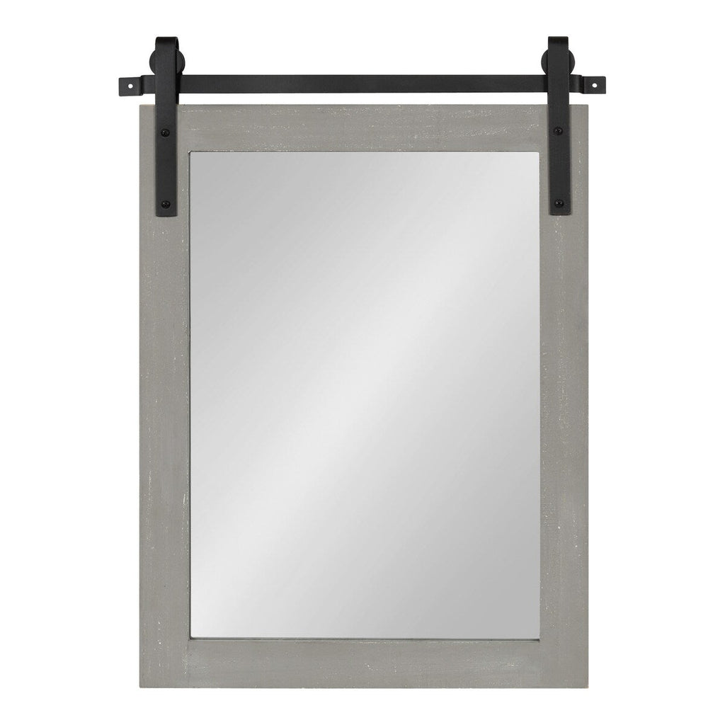 Kate and Laurel Cates Rustic Rectangular Wall Mirror