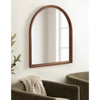 Kate and Laurel Hatherleigh Arch Wood Wall Mirror