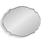 Kate and Laurel Leanna Scalloped Oval Wall Mirror