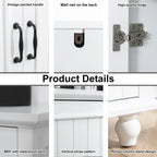 Kitchen Sideboard Coffee Bar Cabinet Accent Storage Cabinet