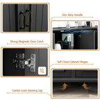 Kitchen Sideboard Coffee Bar Cabinet Accent Storage Cabinet