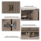 Kitchen Sideboard Coffee Bar Cabinet Accent Storage Cabinet