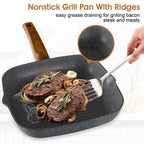 Kitchen Granite Cookware Set, Cooking Pans Set Non-Stick Pots 12/15/30-piece Set