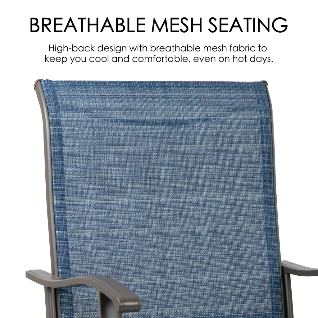 Kozyard Isabella High Swivel Bar Stools/Chair Set