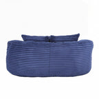 Lazy Sofa Durable Comfort Lounger High Back Bean Bag Chair Couch for Adults and Kids - 2 Seat