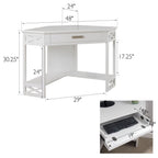 Leick Home Mission Corner Writing Desk