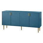 Lifestorey Tabaria Mid-Century Four Door Sideboard/Buffet