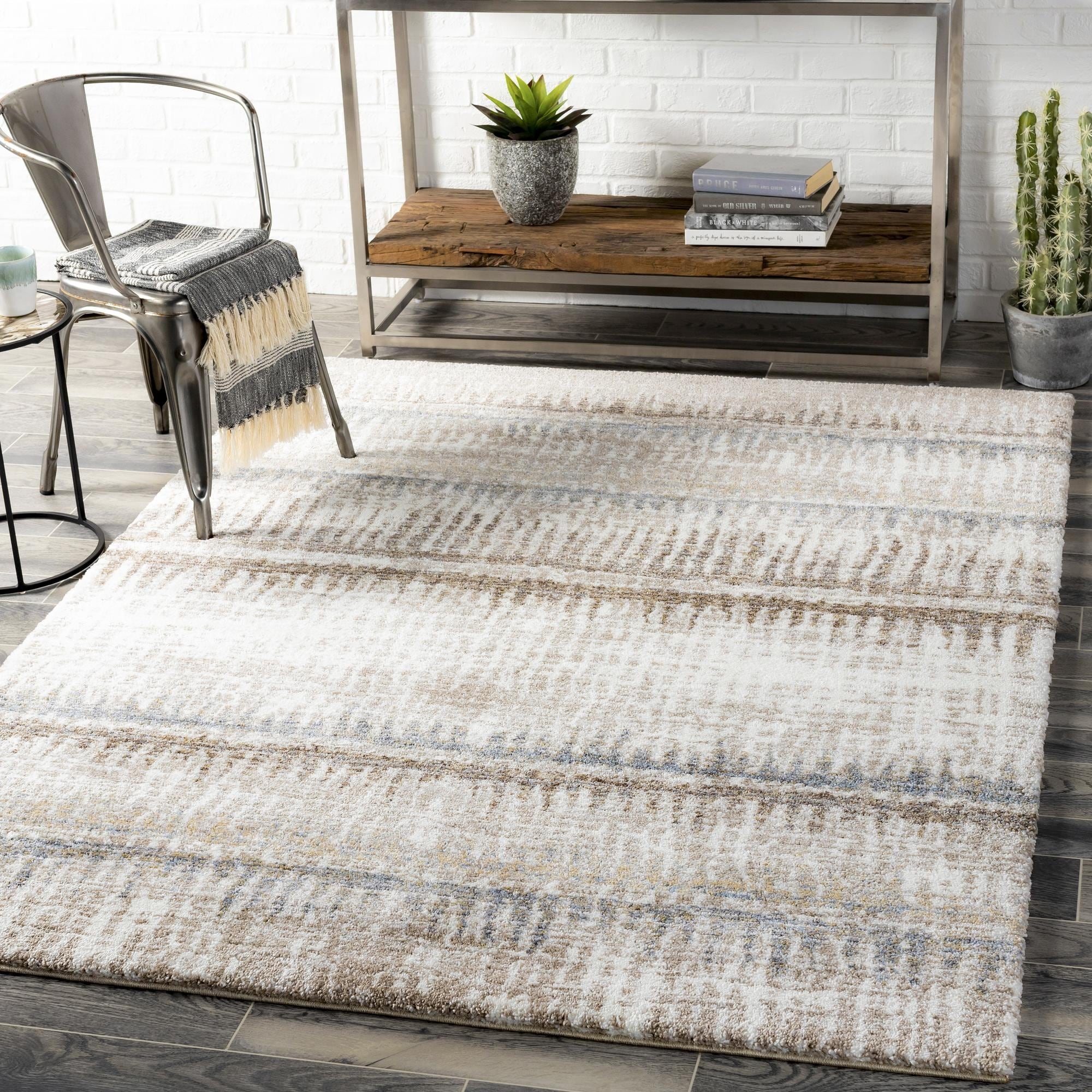 Livabliss Portofino Minimalist Ombre Area Rug.