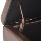 Lucinda Faux Leather Storage Bench by Christopher Knight Home - 51.25 L x 17.50 W x 16.25 H
