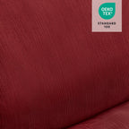 MCombo Zero Wall-Hugger Power Recliner Chair with Adjustable Headrest, Perfect for Small Spaces and RV, Fabric ST257