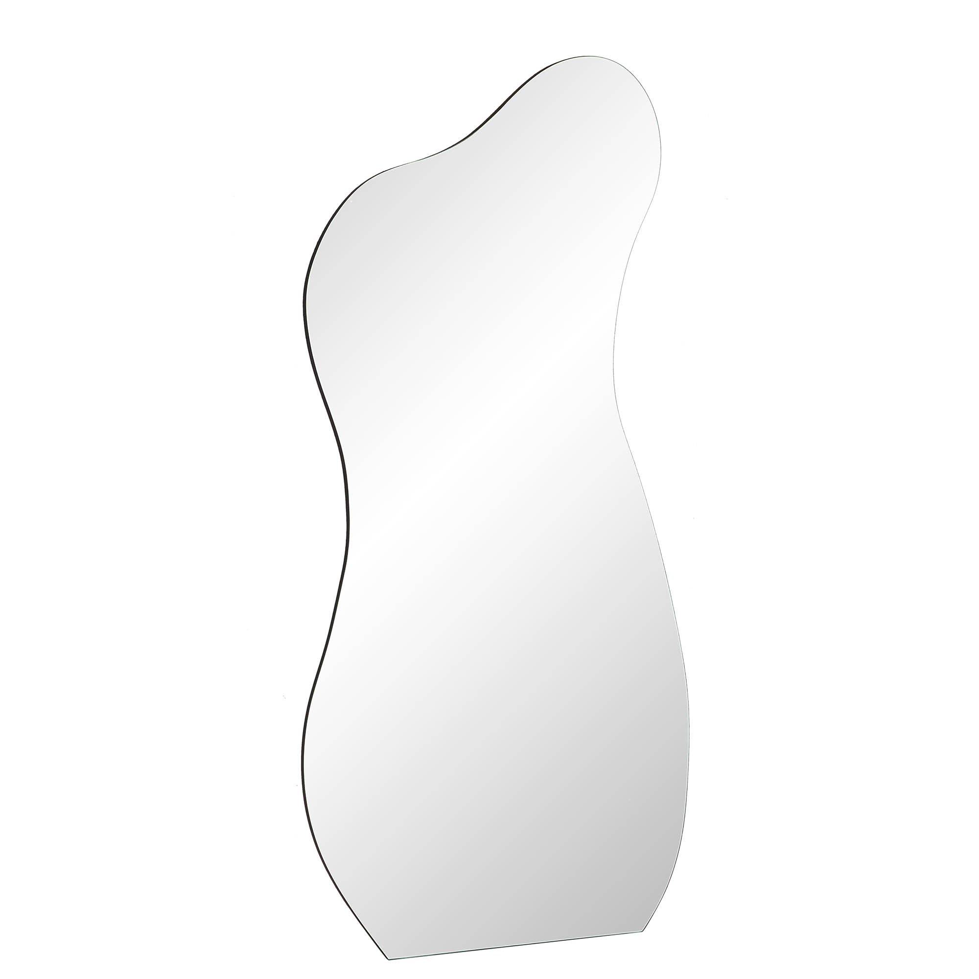 Bala Irregular Shaped Frameless Full Length Pond Mirror 170 x 80 cm