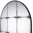 Bibury Antiqued Full Length Mirror Arched 180 x 100 cm