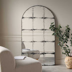 Bibury Antiqued Full Length Mirror Arched 180 x 100 cm