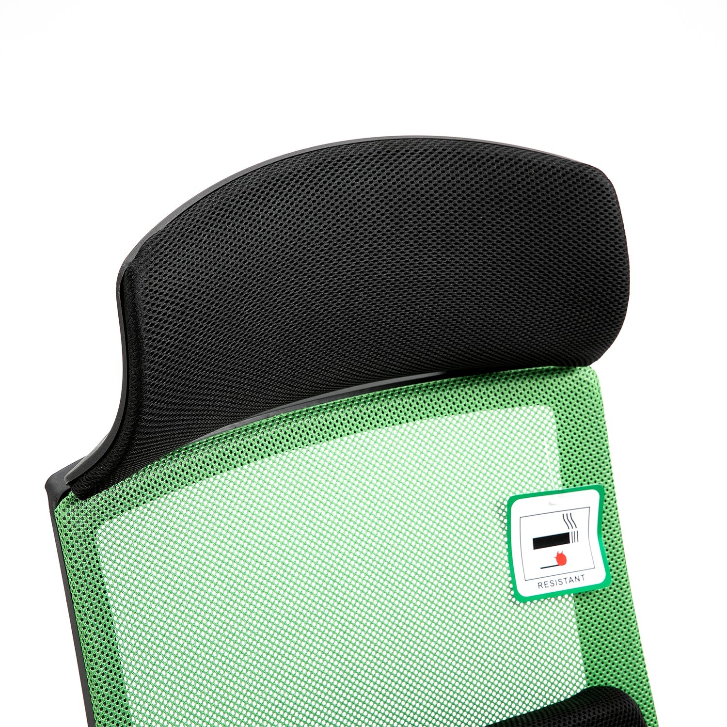 Beni Plus Mesh Swivel Office Chair with Massage Lumbar Cushion in Green