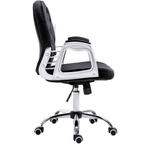 Black Velvet Chesterfield Swivel Chair